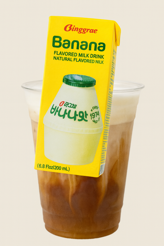 Banana milk LATTE